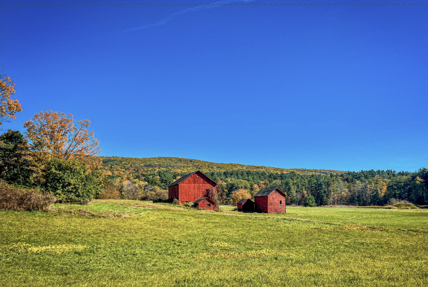 farm postcard