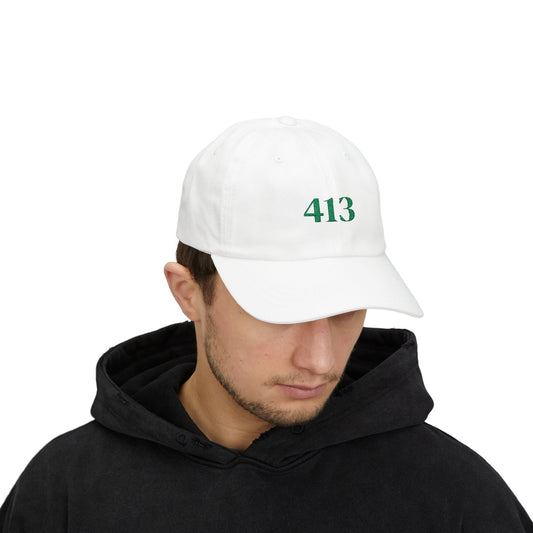 white 413 Cap