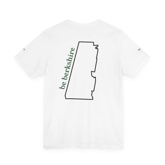 be berkshire backprint tee- Berkshire County Outline Shirt