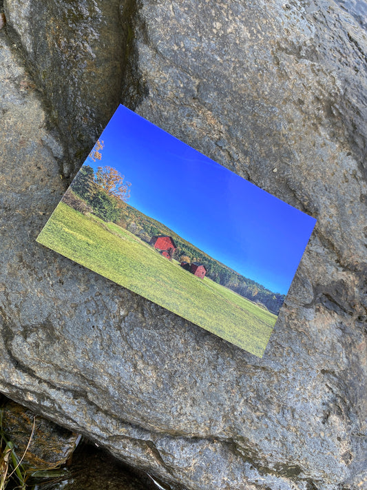 farm postcard